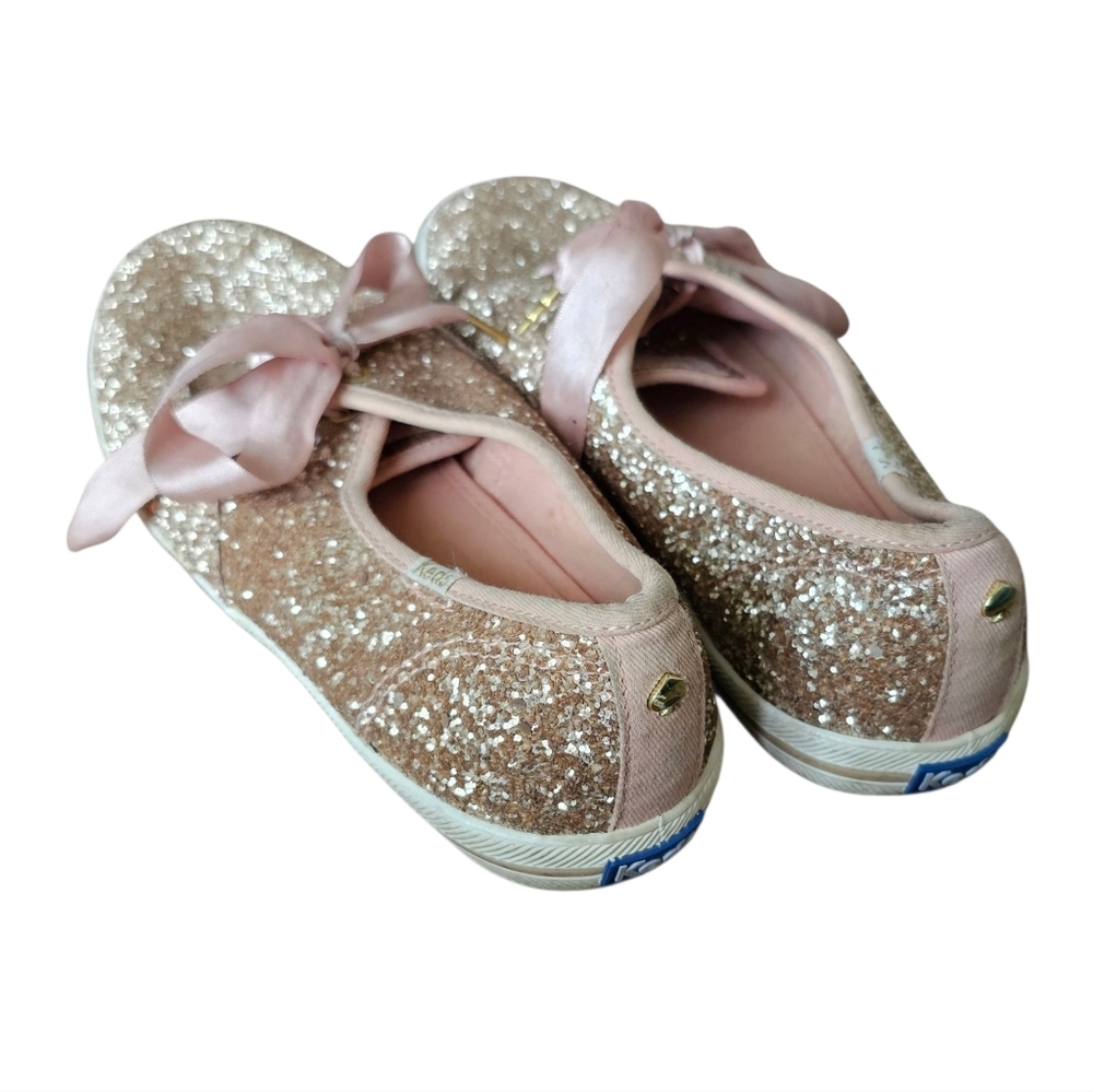 Keds Kate Spade Women's Sparkling Sneakers - Pink Glitter - Picture 3 of 6